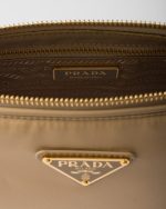 Small Re-Nylon and Leather Shoulder Bag - Image 3